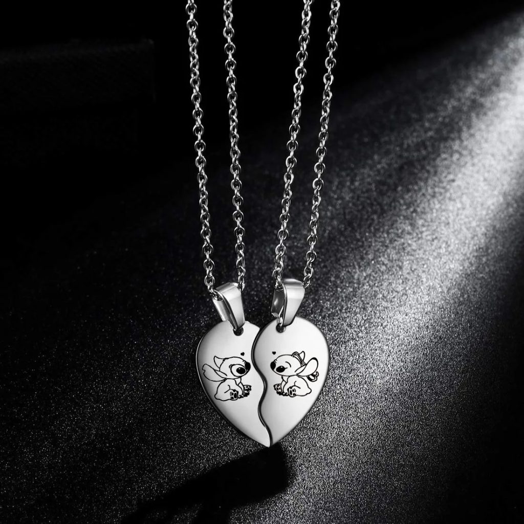Half-Heart Stitch Necklace Half-Heart Stitch Necklace
