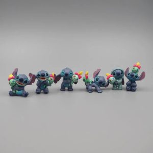 Stitch Small Figures 6-piece set