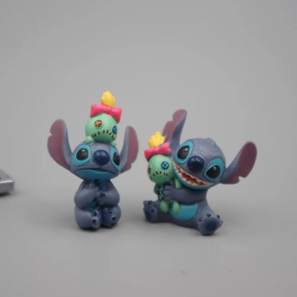 Stitch Small Figures 6-piece set