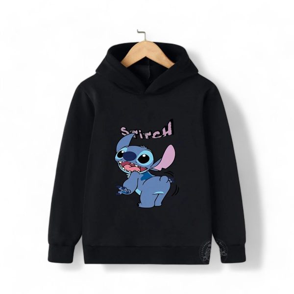 Funny Stitch Hoodie for Kids