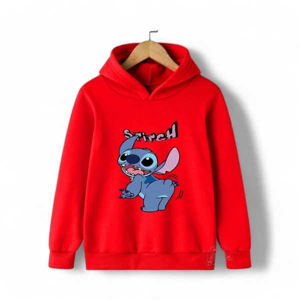 Funny Stitch Hoodie for Kids