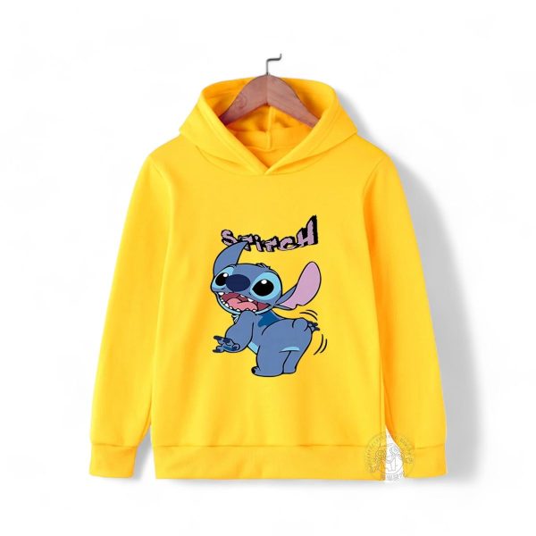 Funny Stitch Hoodie for Kids