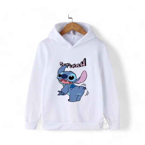 Funny Stitch Hoodie for Kids