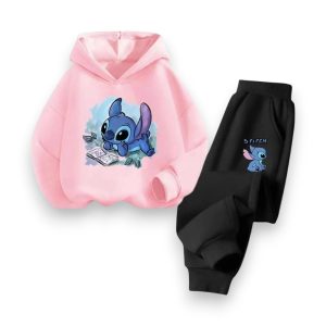Disney Stitch Hoodie Set