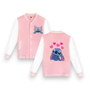 Disney Stitch Varsity Jacket