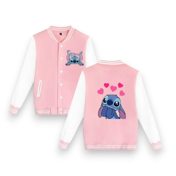Disney Stitch Varsity Jacket