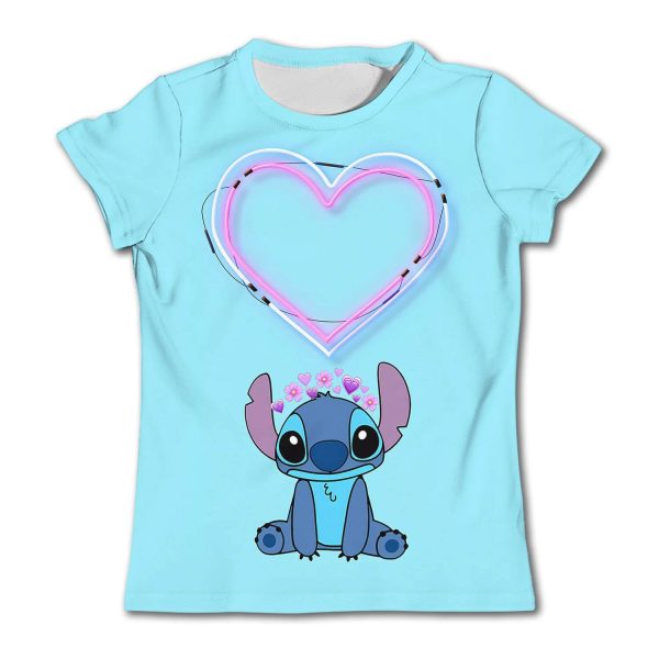 Sleepy Stitch lounging with a cozy 3D design for kids