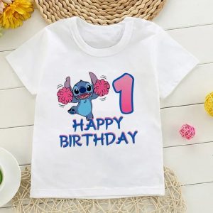 Stitch 1st birthday shirt