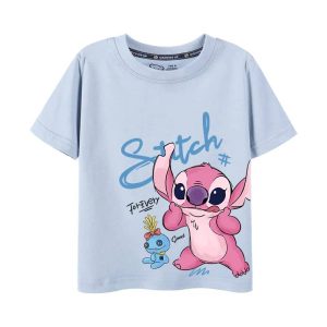 A cute Stitch Angel Kids T-Shirt